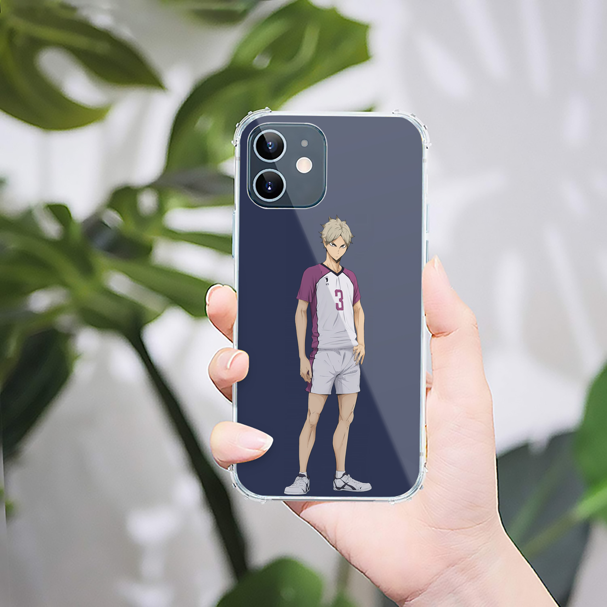 ハイキュー!! Haikyu!! 【iPhone 12シリーズ対応】透明スマホケース（クリアソフトケース）